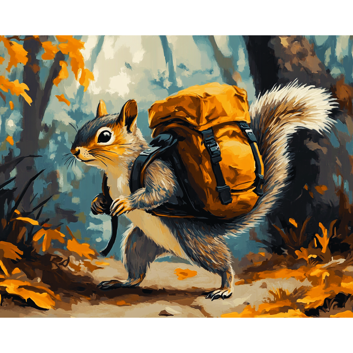 Backpacking Squirrel