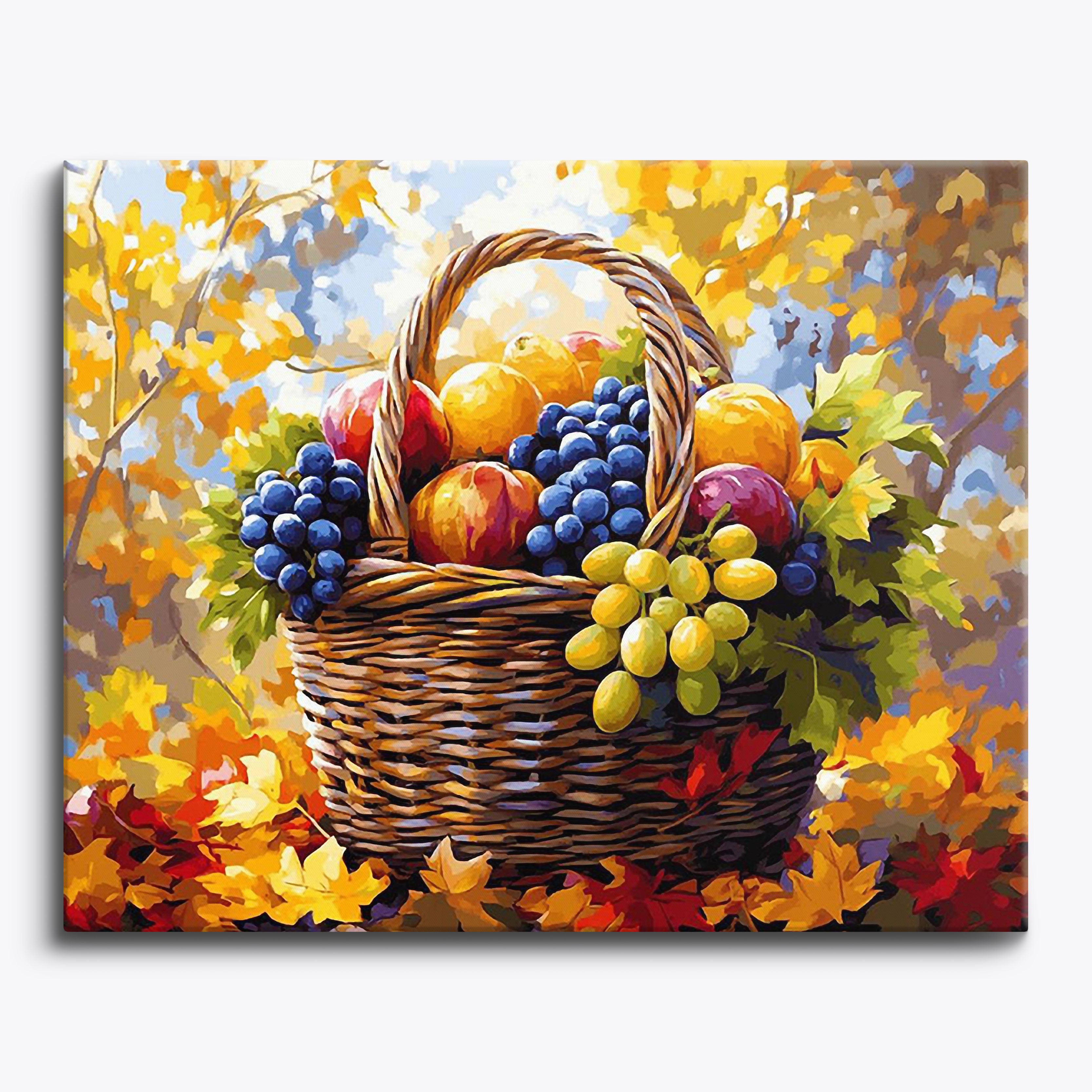 Garden Harvest No Frame / Regular (15.75"x19.7"/40x50cm) / 24 colors