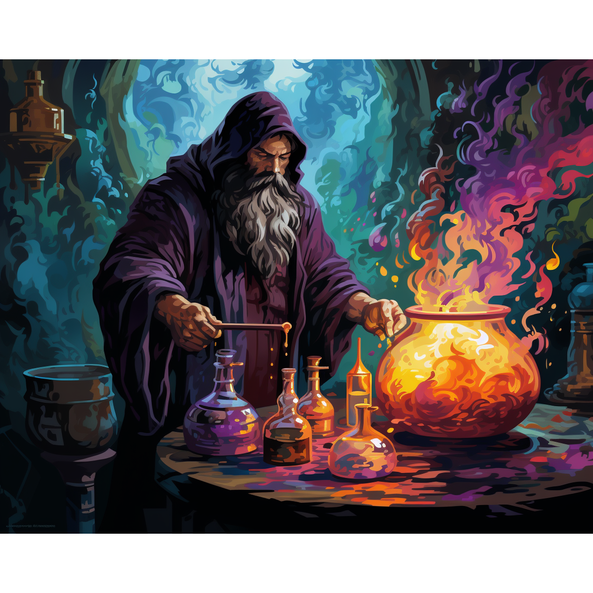 Élixir mystique Enchantement des sorciers