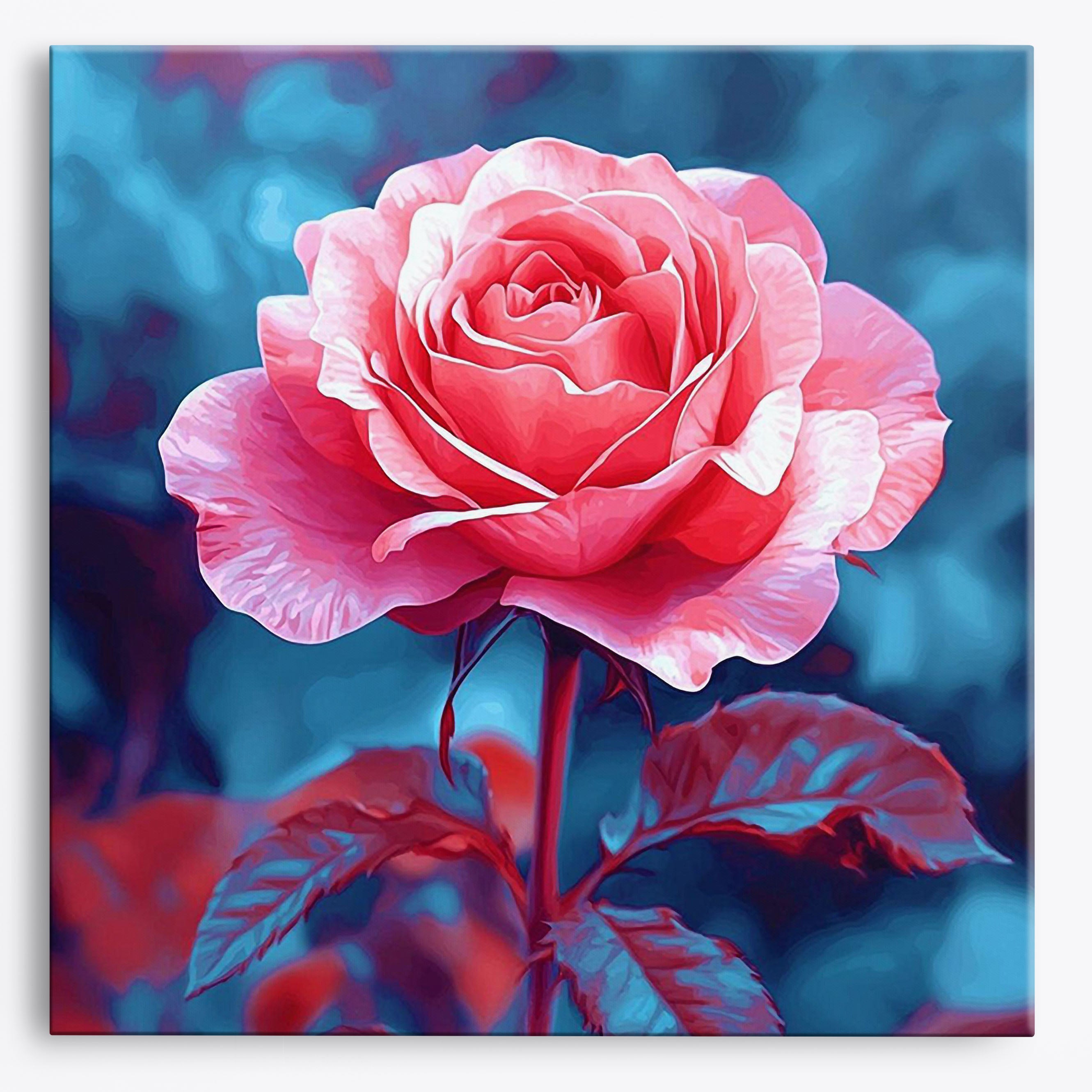 Rose Radiance No Frame / Regular (15.75"x15.75"/40x40cm) / 24 colors