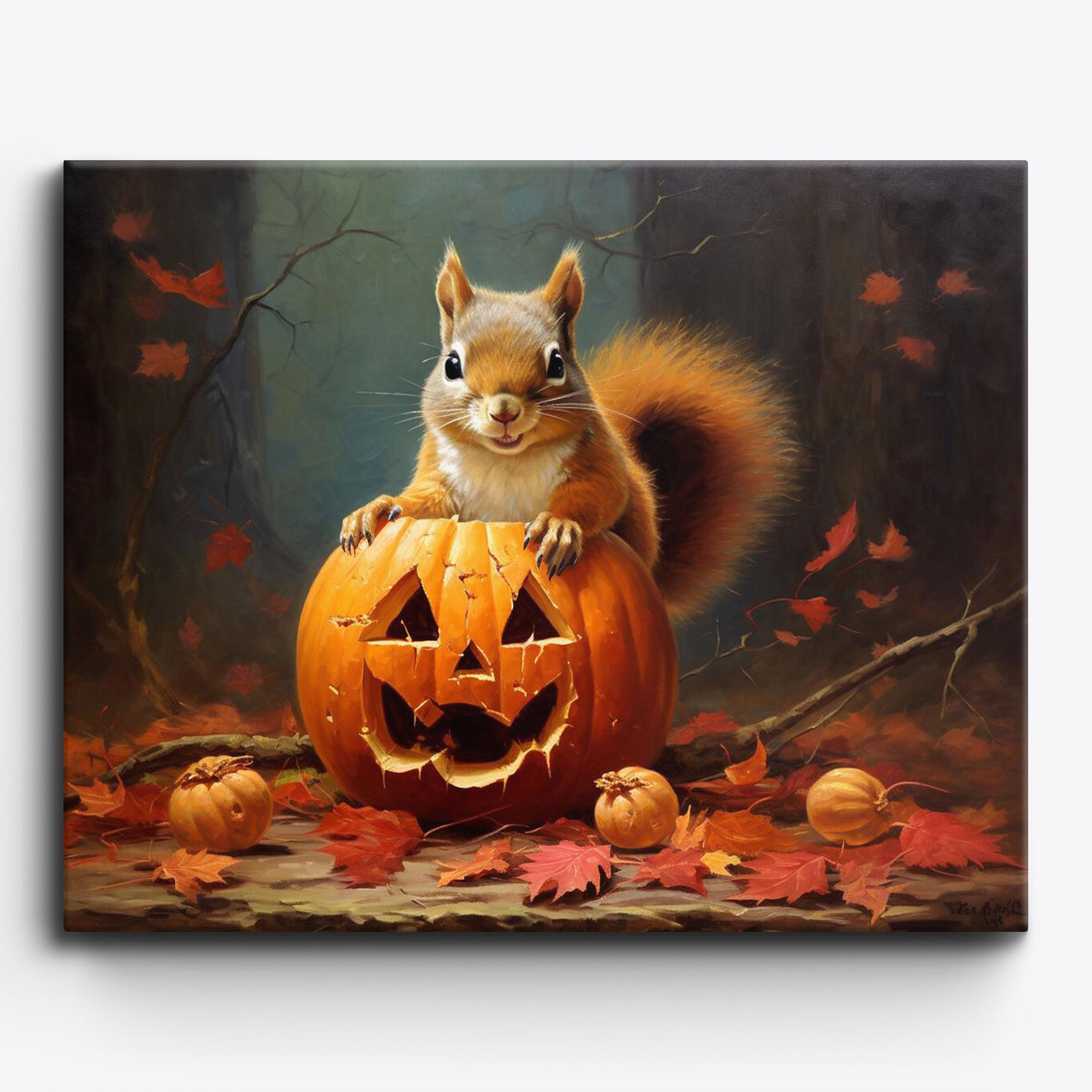 L'Halloween de l'écureuil