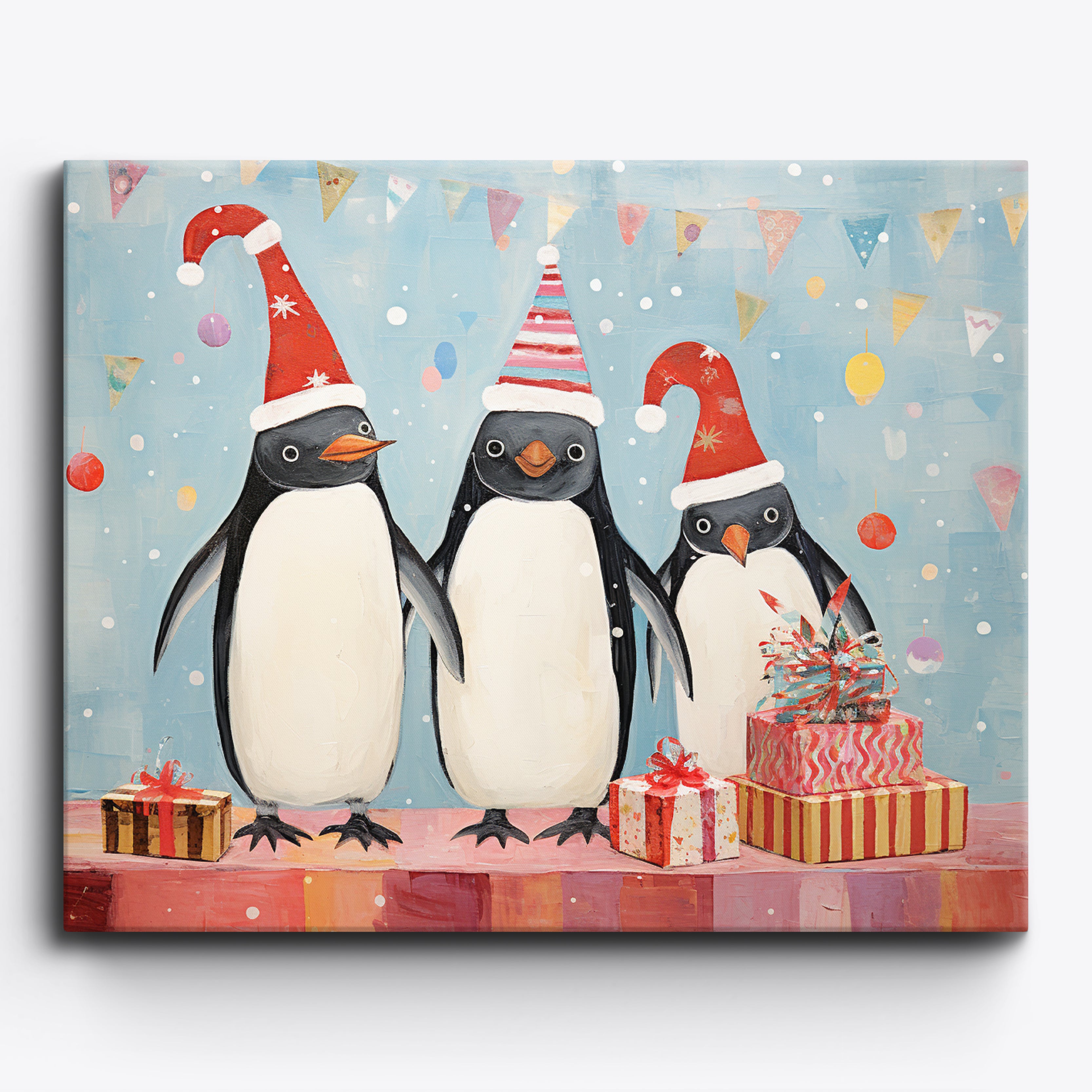 Pingouins très festifs