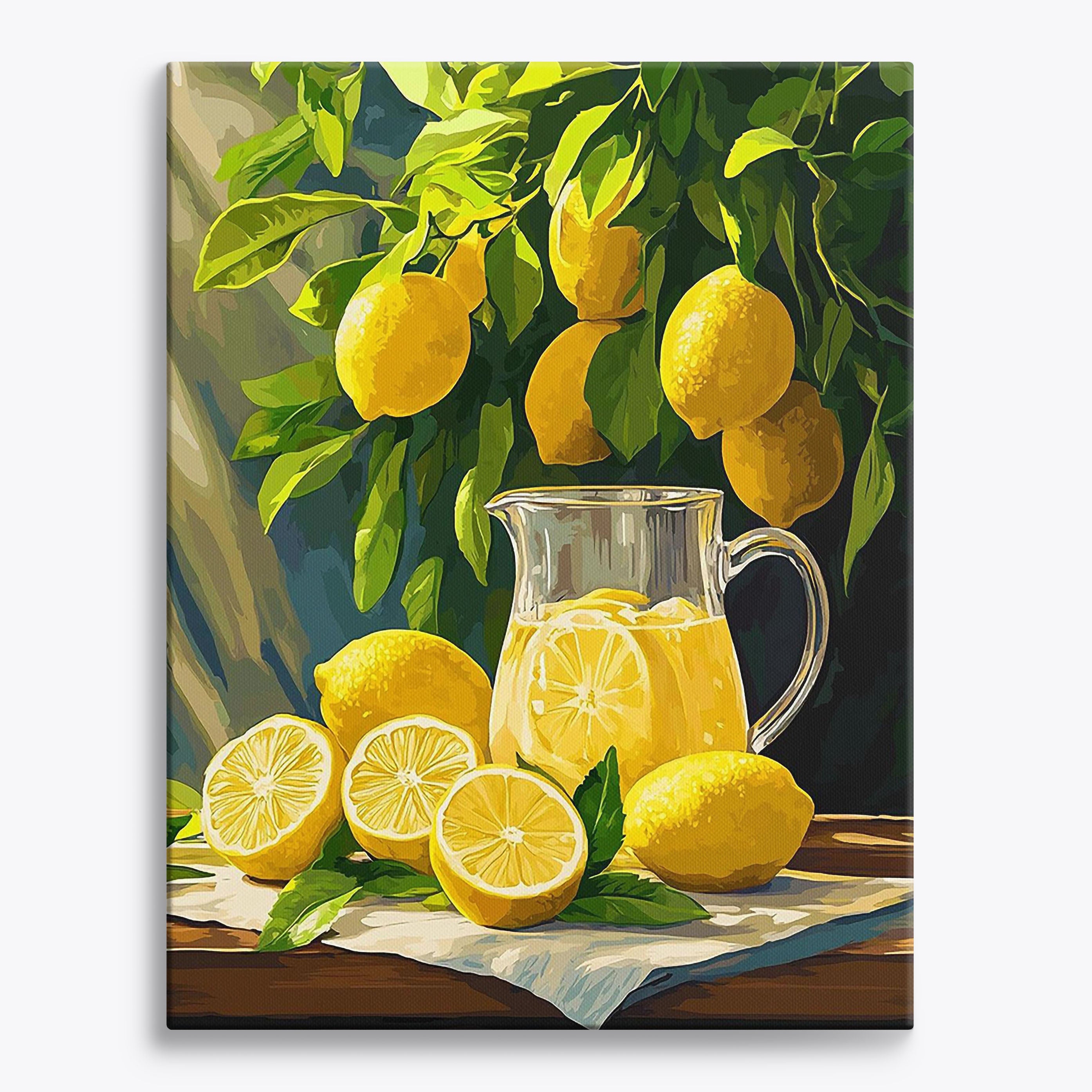 Zesty Scene No Frame / Regular (19.7"x15.75"/50x40cm) / 24 colors