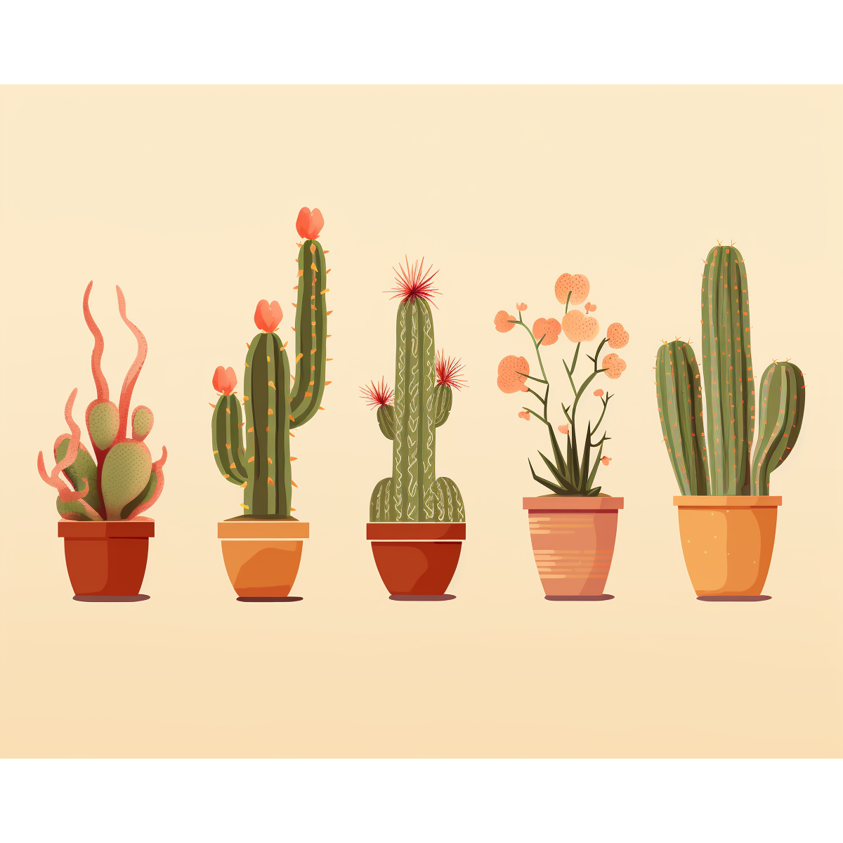 Cactus minimaliste