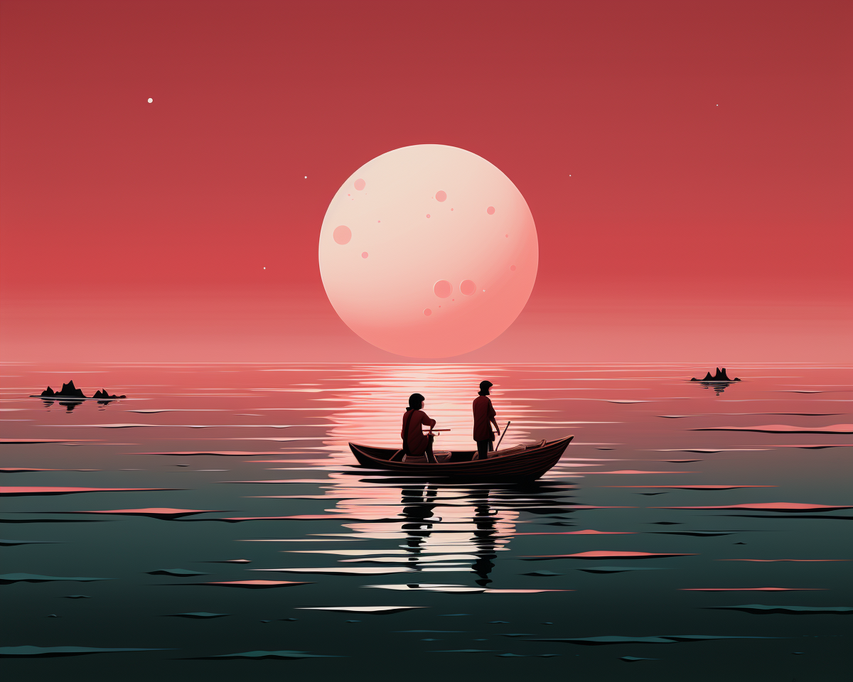 Tranquillité au clair de lune