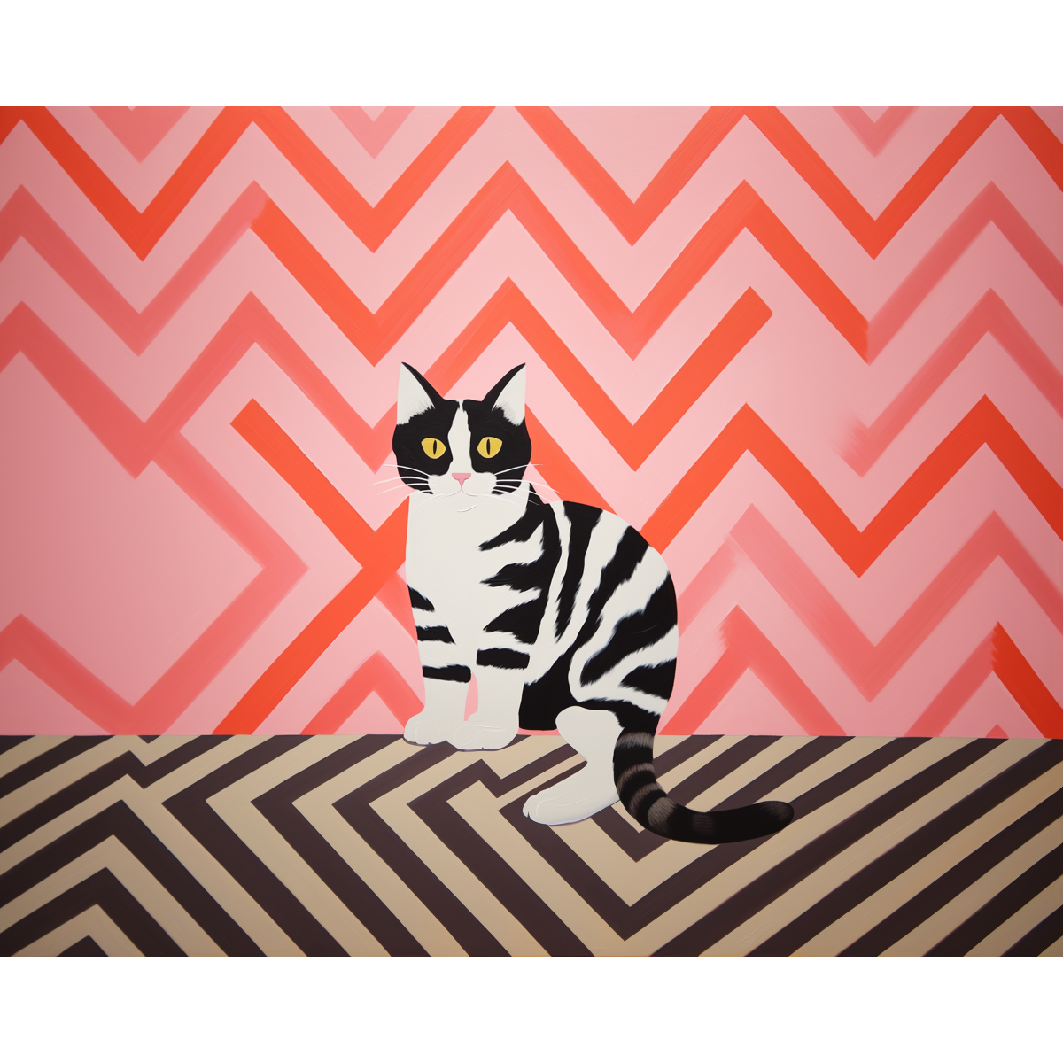 Zigzag Cat